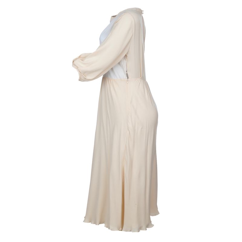Vestido-Cris-Barros-Estampa-Bege-e-Branco-