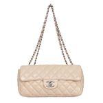 Bolsa-Chanel-Lambskin-Bege