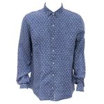 Camisa-Ricardo-Almeida-Linho-Bolinhas-Azul