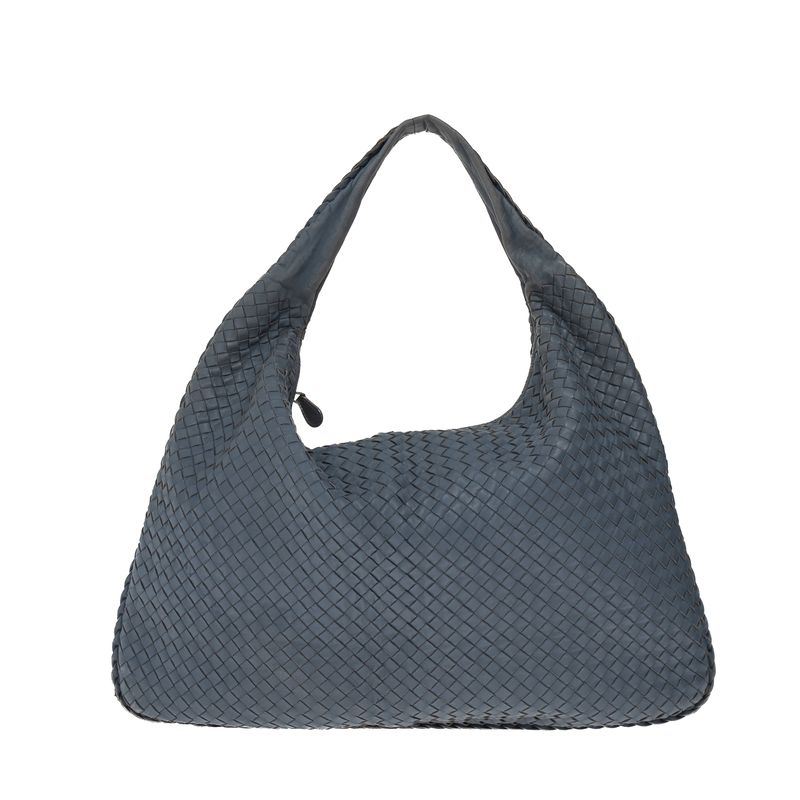 Bolsa-Bottega-Veneta-Grande-Hobo-Intrecciato-Azul