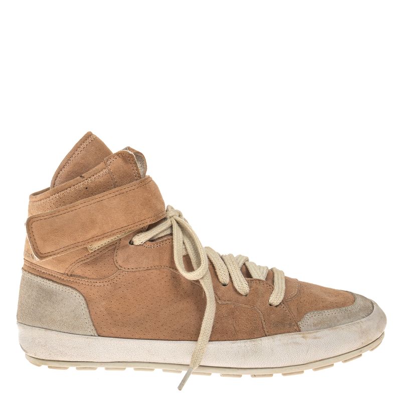Tenis-Isabel-Marant-Etoile-Cano-Alto-Bege