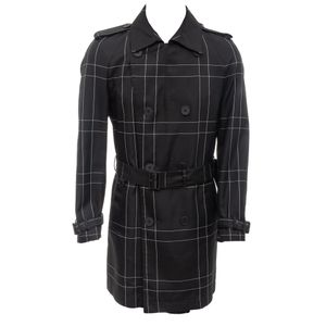 Sobretudo Hugo Boss Xadrez Preto