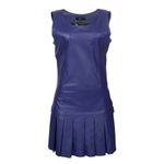 Vestido-Talie-NK-Couro-Azul