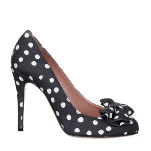 Sapato Red Valentino Poás Preto e Branco