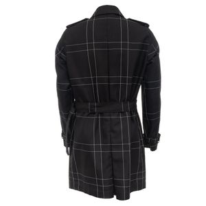Sobretudo Hugo Boss Xadrez Preto