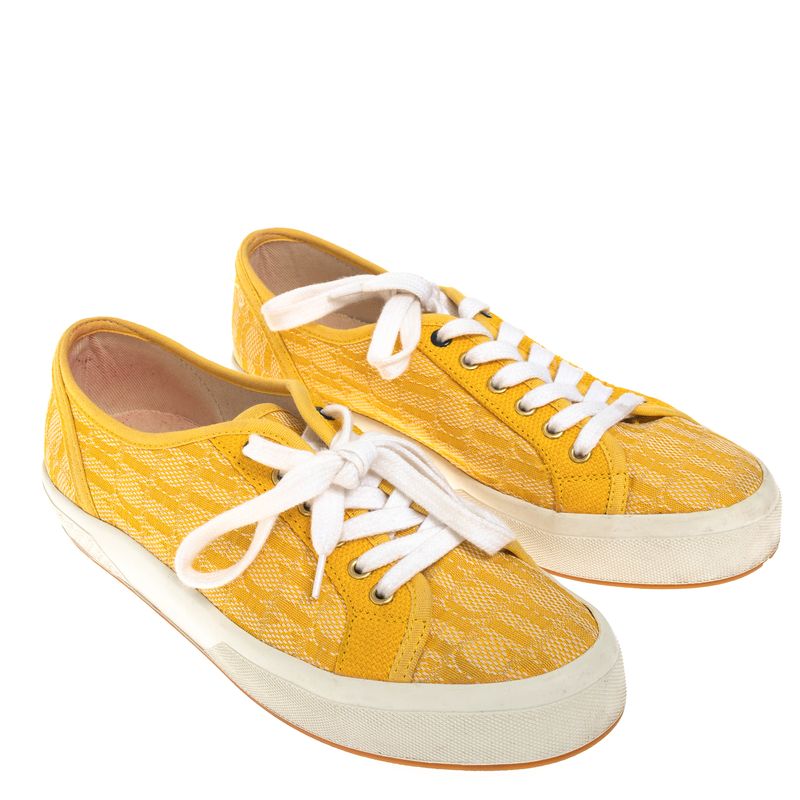 Tenis-Carolina-Herrera-Monograma-Amarelo