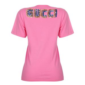 Camiseta Gucci Maison de L'Amour Rosa