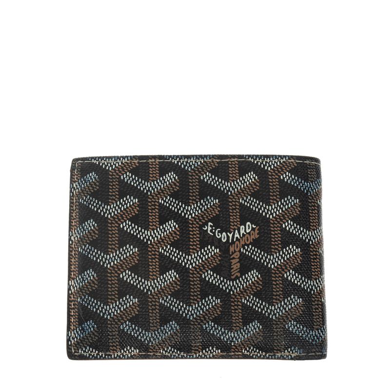 Carteira-Goyard-Goardine-Black---Tan-