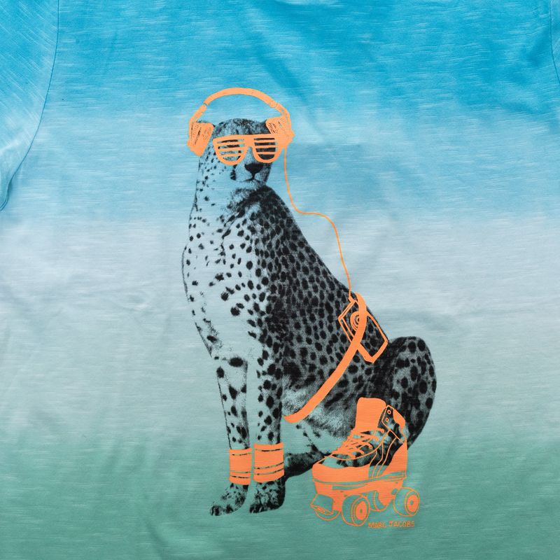 Camiseta-Little-Marc-Jacobs-Infantil-Estampa-Onca