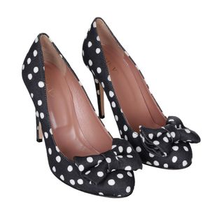 Sapato Red Valentino Poás Preto e Branco