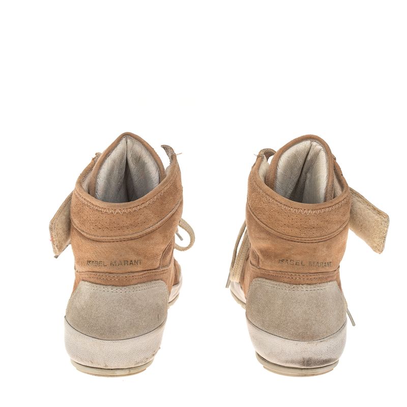 Tenis-Isabel-Marant-Etoile-Cano-Alto-Bege