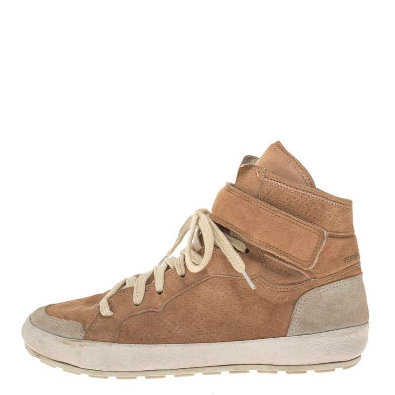 Tenis-Isabel-Marant-Etoile-Cano-Alto-Bege