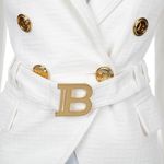 Blazer-Balmain-Algodao-Creme