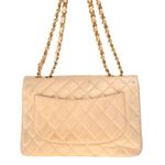 Bolsa-Chanel-Single-Flap-Lambskin-Bege