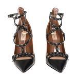 Scarpin-Valentino-Garavani-Tiras-Preto-e-Bege