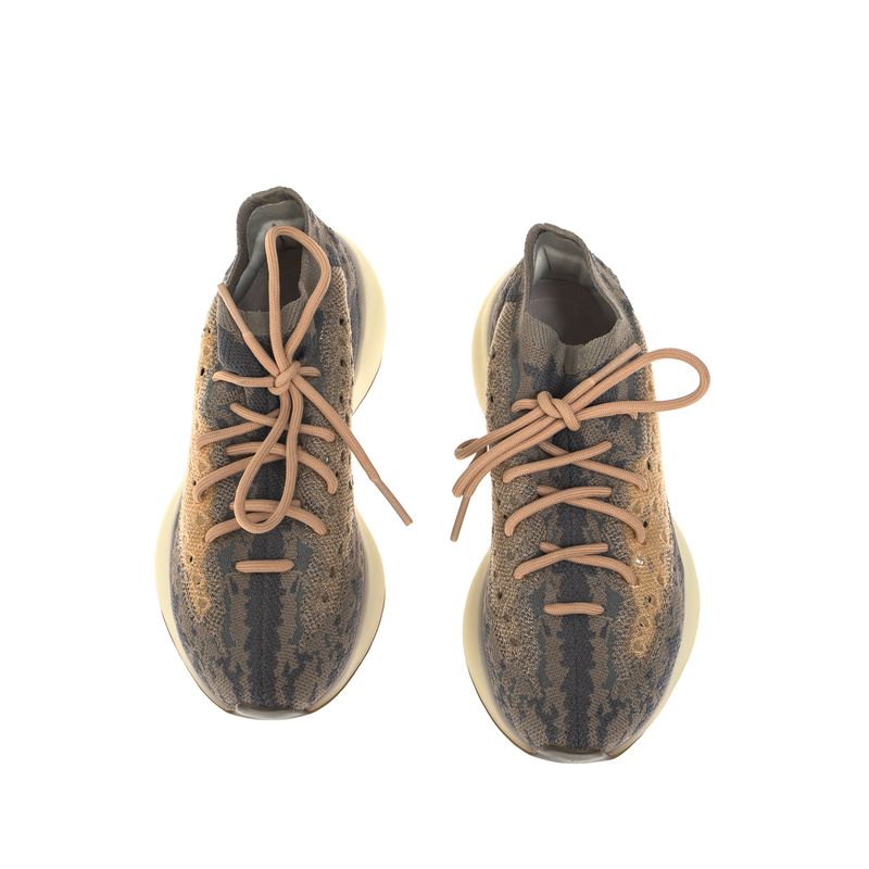 Tenis-Adidas-Yeezy-Cinza-e-Bege