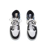 Tenis-Nike-Air-Jordan-1-High-Preto-Azul-e-Branco