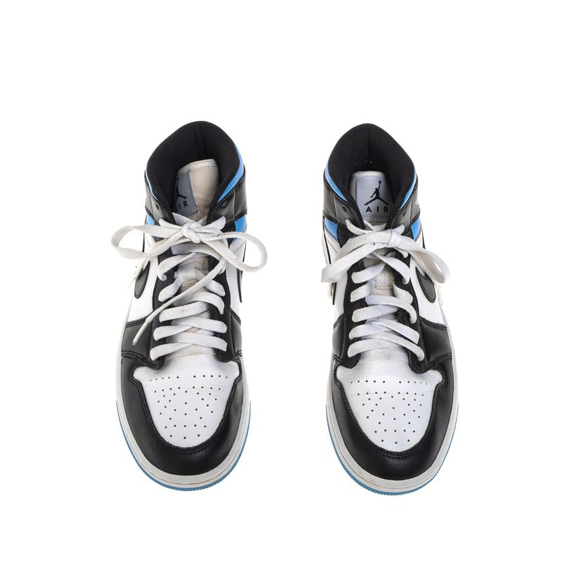 Tenis-Nike-Air-Jordan-1-High-Preto-Azul-e-Branco