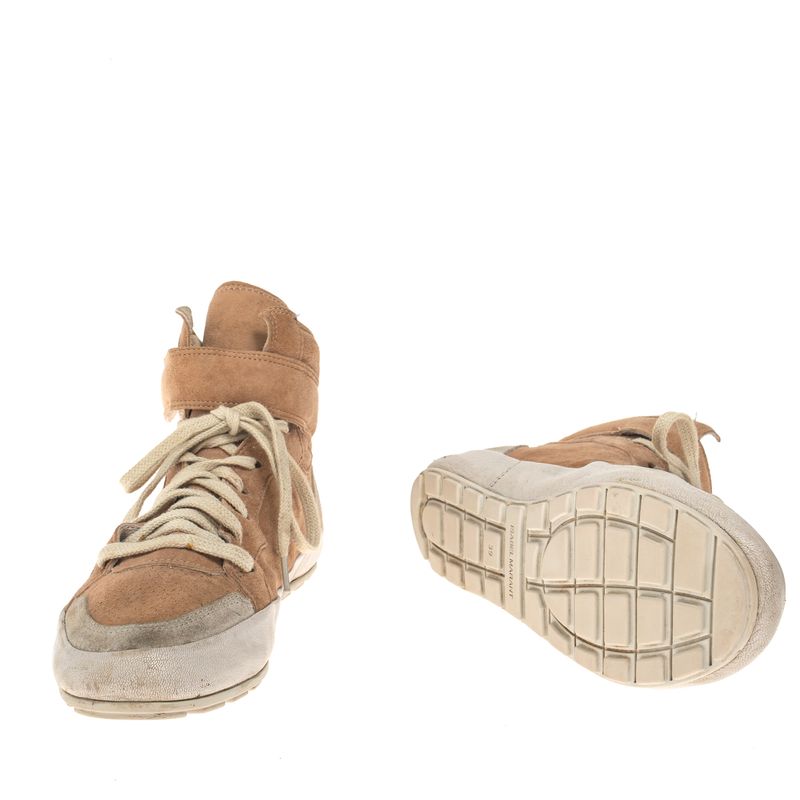 Tenis-Isabel-Marant-Etoile-Cano-Alto-Bege