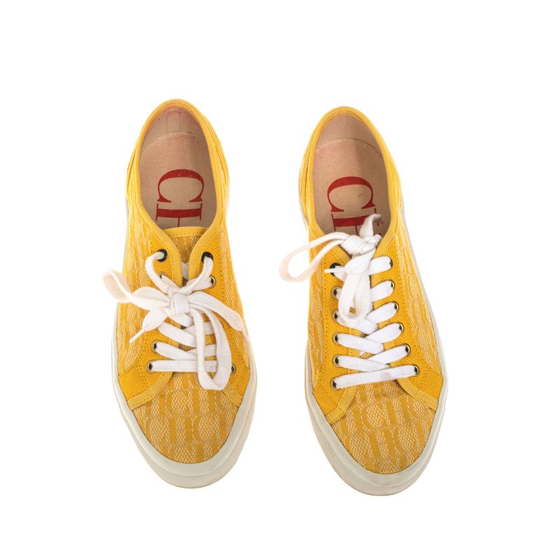 Tenis-Carolina-Herrera-Monograma-Amarelo