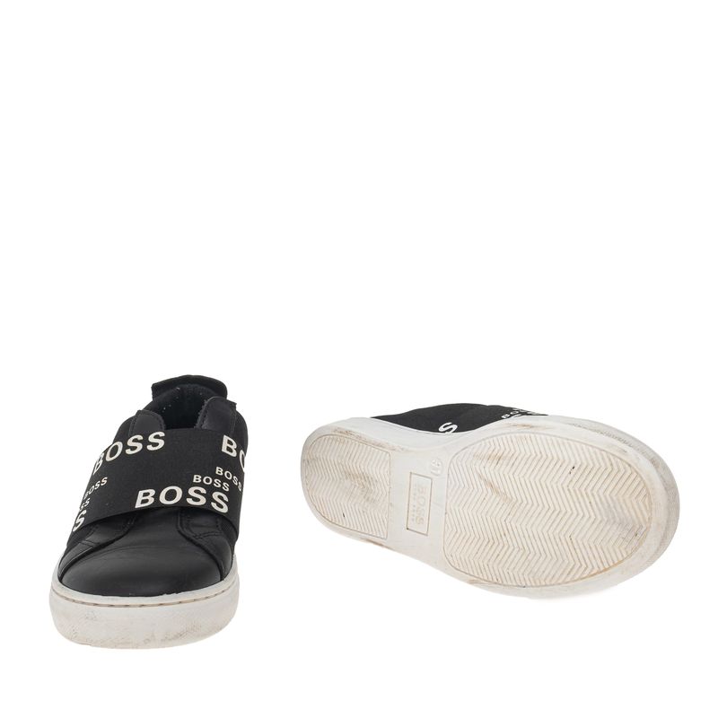 Tenis-Hugo-Boss-Infantil-Preto