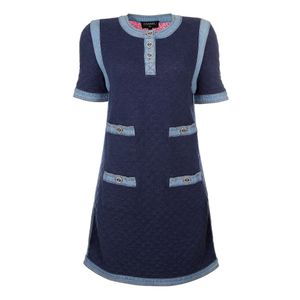 Vestido Chanel Metalassê Jeans