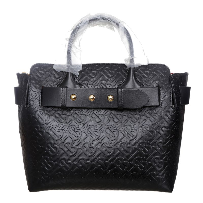 Bolsa-Buberry-Tote-Couro-Preta-