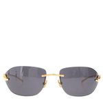 Oculos-Cartier-Panthere-Preto-e-Dourado