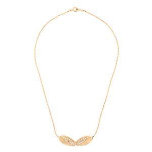 Colar Vintage Gomos com Cristais