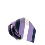 Gravata-Ermenegildo-Zegna-Seda-Listrada-Roxa-Azul-e-Branca