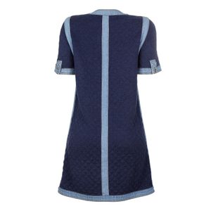 Vestido Chanel Metalassê Jeans