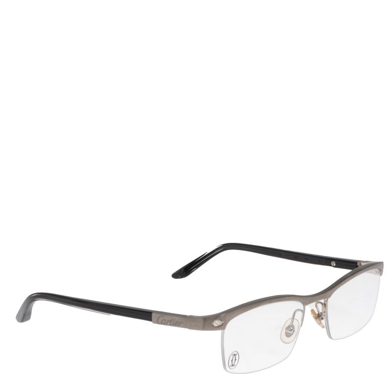 Oculos-de-Grau-Cartier-Prateado-e-Preto