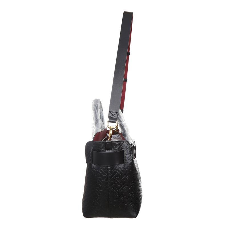 Bolsa-Buberry-Tote-Couro-Preta-