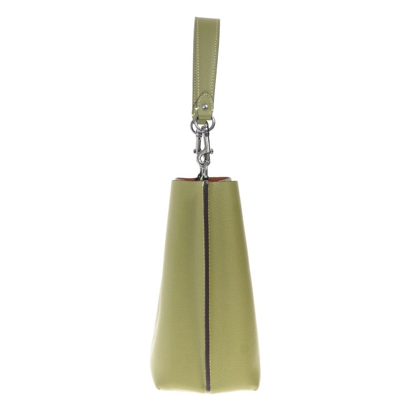 Bolsa-Coach-Bucket-Couro-Verde