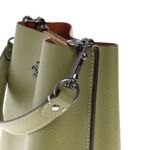 Bolsa-Coach-Bucket-Couro-Verde