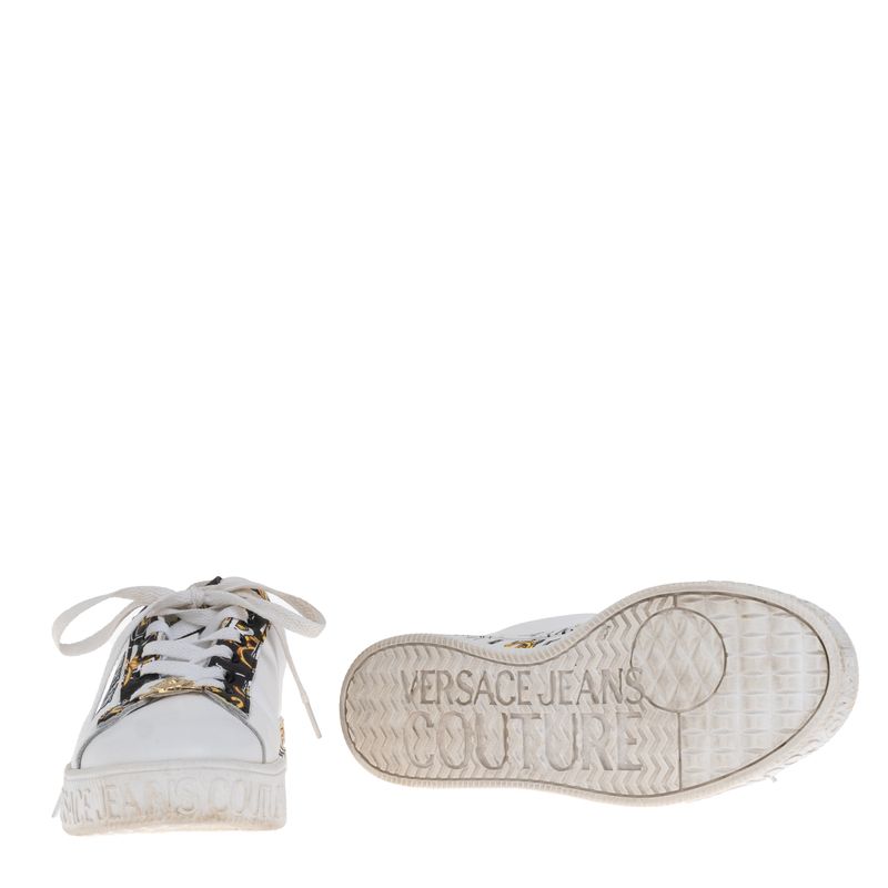 Tenis-Versace-Jeans-Couture-Couro-Branco