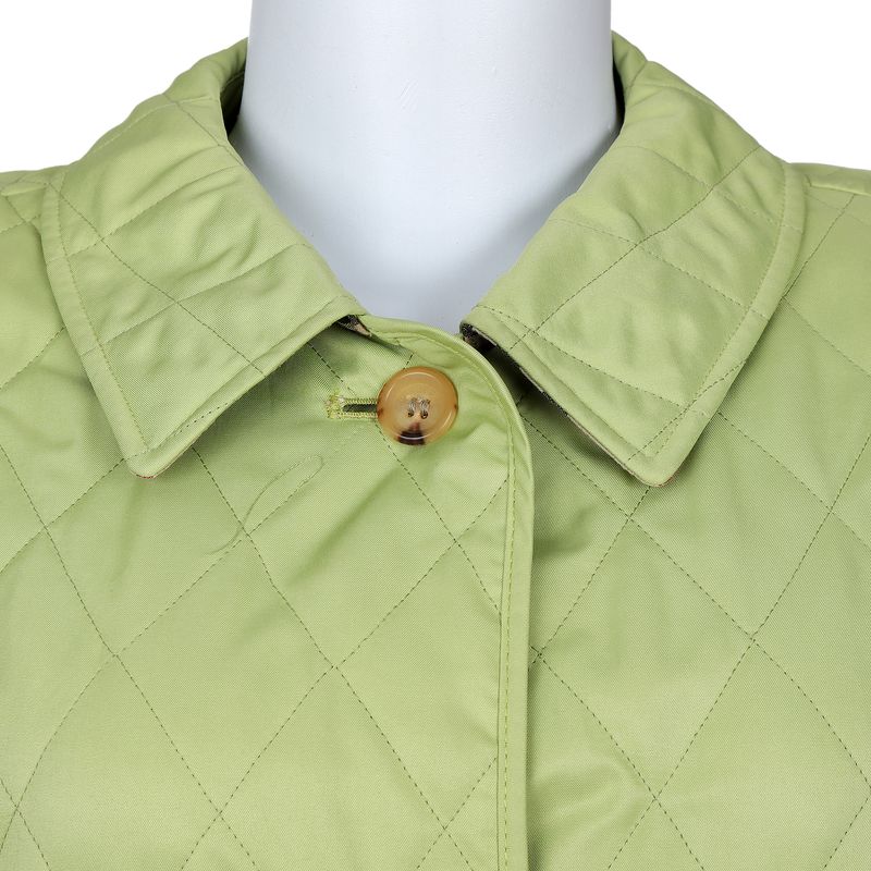 Casaco-Burberry-Matelasse-Verde