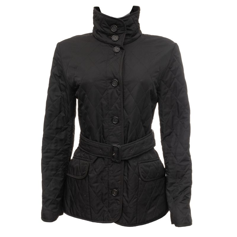 Casaco-Burberry-Matelasse-Preto