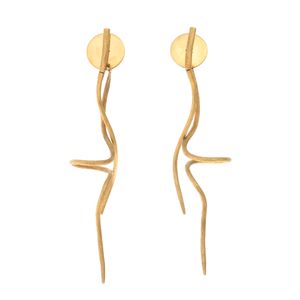 Brinco H Stern Oscar Niemeyer Ouro Nobre
