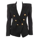 Blazer-Balmain-La-Preto