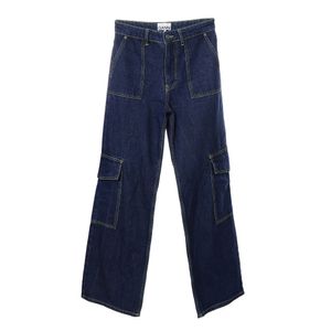 Calça Jeans Ganni Azul