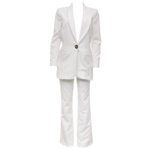 Conjunto Mixed Calça e Blazer Branco