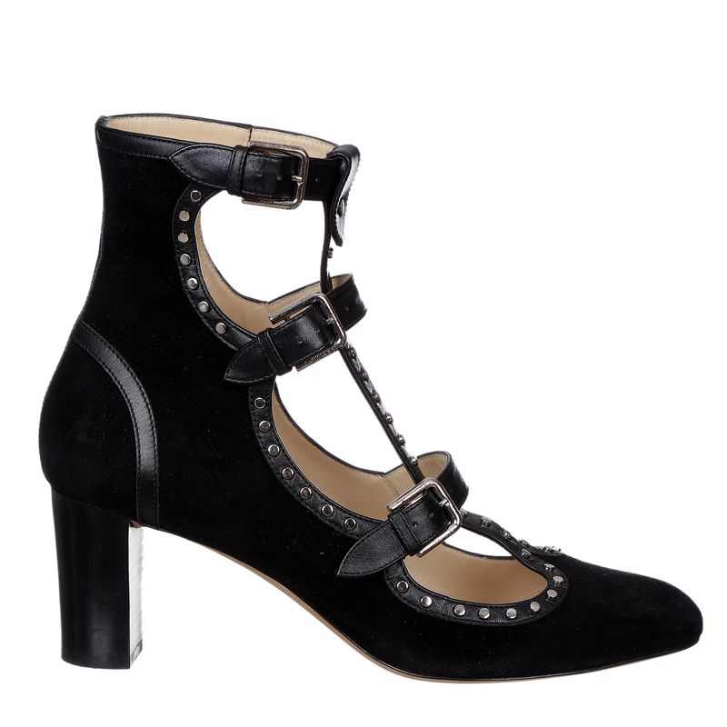 Sapato-Jimmy-Choo-Camurca-e-Couro-Preto