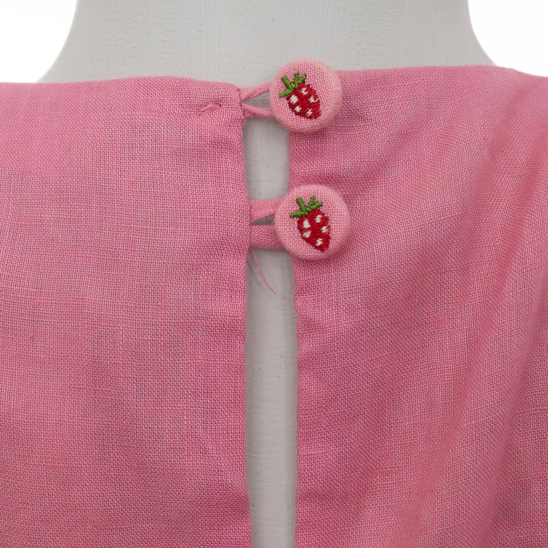 Vestido-Cris-Barros-Longo-Linho-Rosa