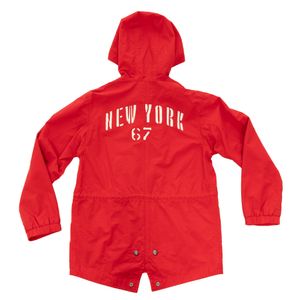Casaco Polo Ralph Lauren Infantil com Capuz Vermelho
