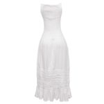 Vestido-Isabela-Capeto-Malha-Canelada-Branco