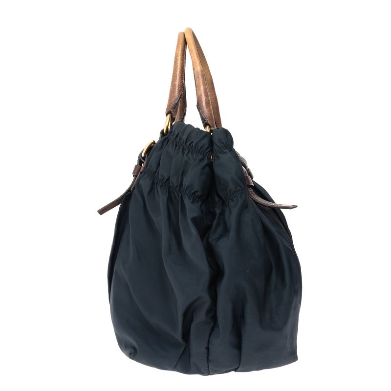 Bolsa-Prada-Gathered-Nylon-Preta