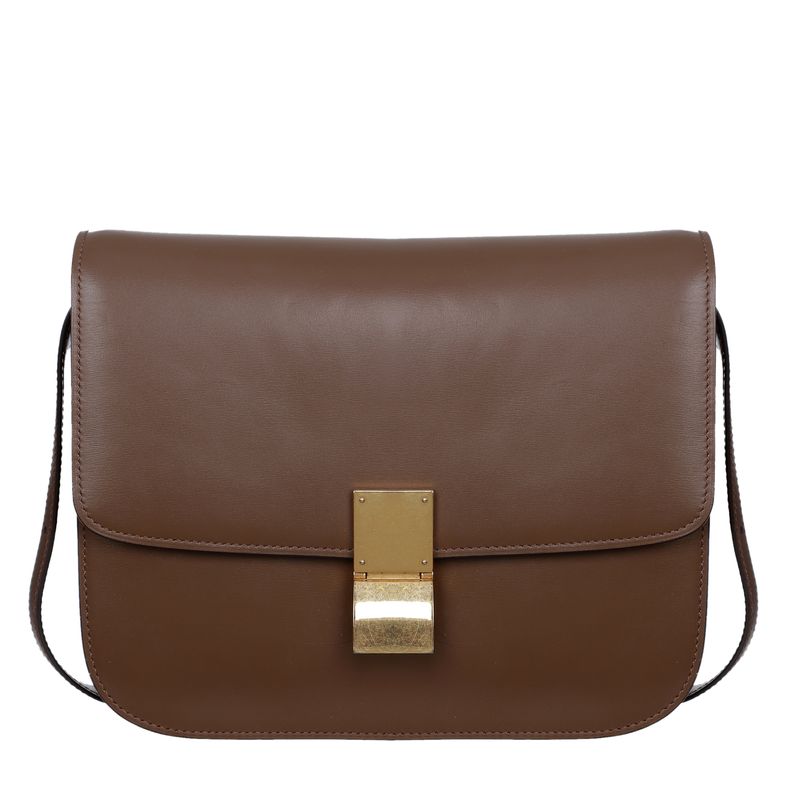 Bolsa-Celine-Box-Marrom