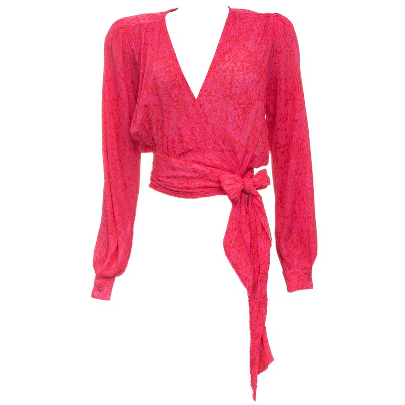 Blusa-Cris-Barros-Transpassada-Floral-Rosa