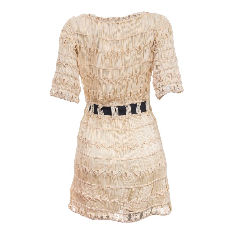 Vestido-Diane-von-Furstenberg-Fitas-Bege